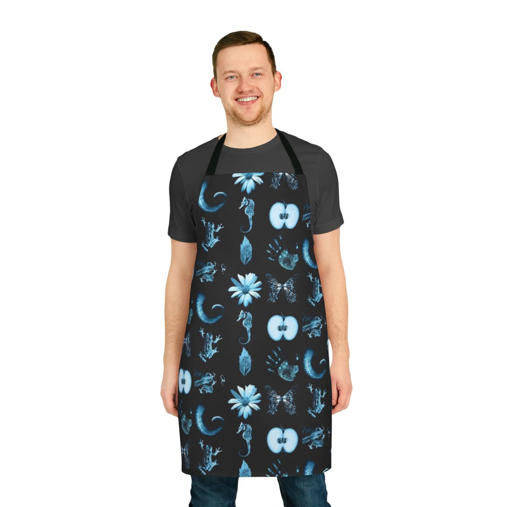 Apron featuring all nine glyphs from the TV series Fringe