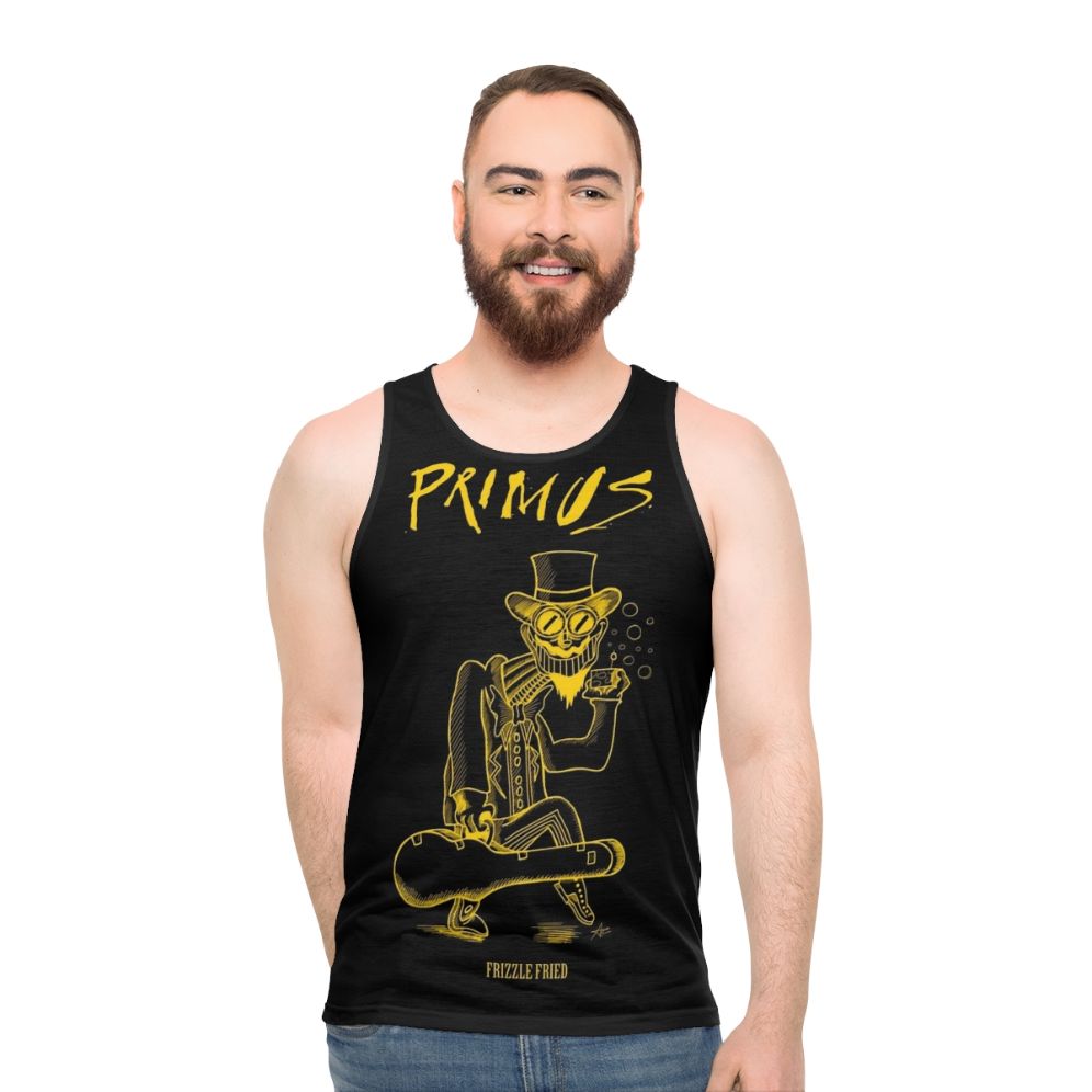 Frizzle Fry Metal Music Unisex Tank Top