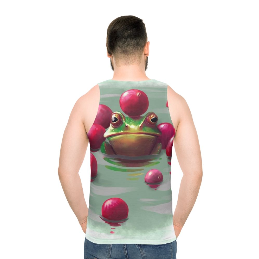 Frog and Cranberries Unisex Tank Top