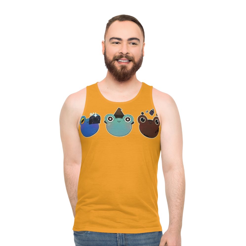 Frog Hobbies Unisex Tank Top