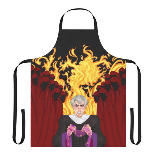 Frollo Inspired Apron with Iconic Villain Design
