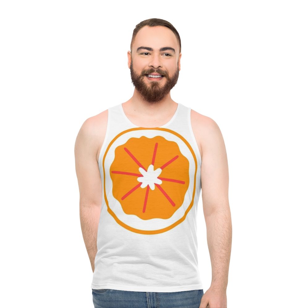 Fruits unisex music graphic tank top