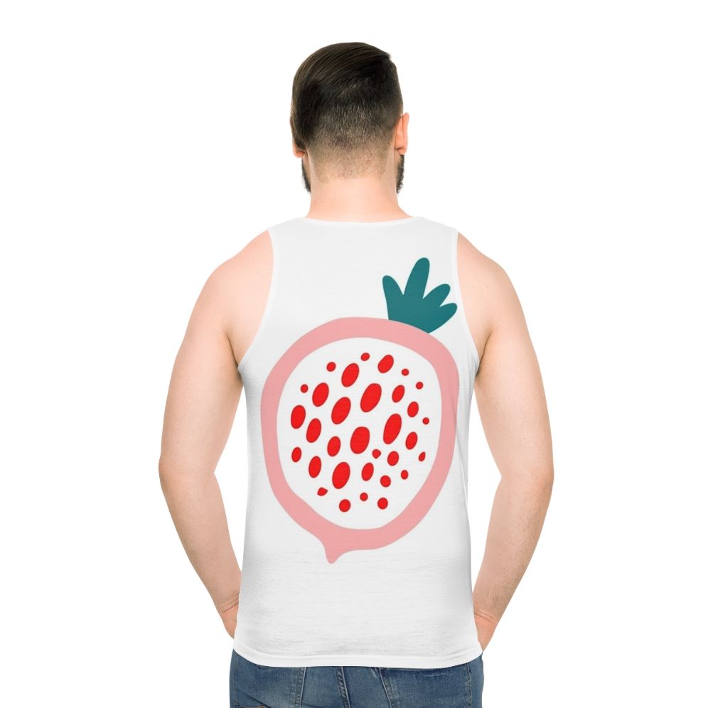 Colorful fruits graphic unisex tank top