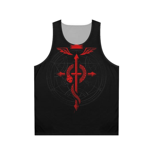 Fullmetal Alchemist Flamel Unisex Tank Top