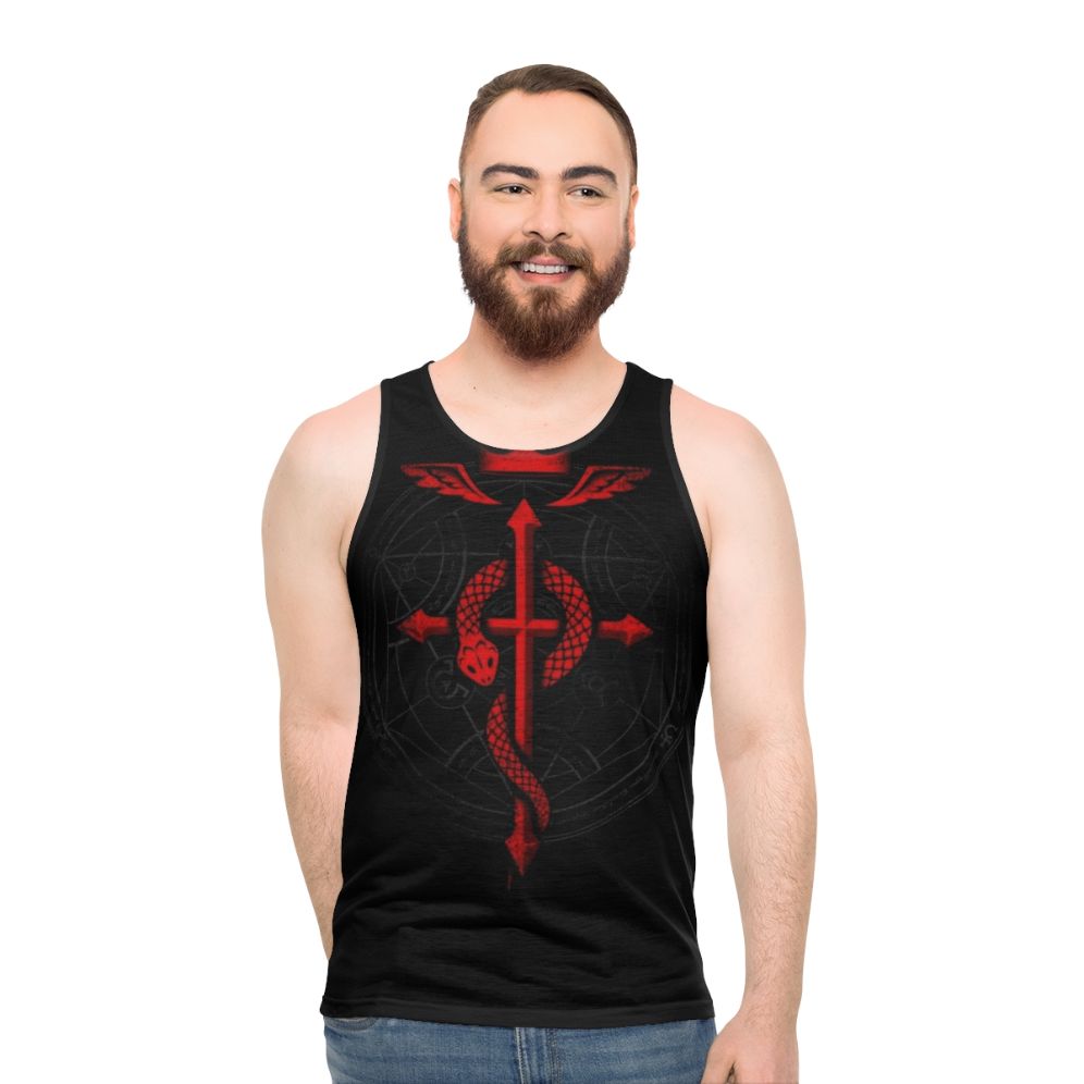 Fullmetal Alchemist Flamel Unisex Tank Top