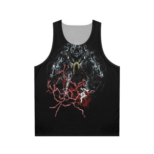 Fullmetal Alchemist inspired unisex tank top
