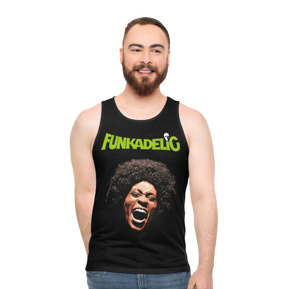 Funkadelic Fan Unisex Retro Psychedelic Rock Tank Top