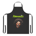Funkadelic-inspired unisex apron featuring retro band logo