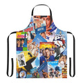 Colorful collage design featuring Adam Sandler, the beloved comedy actor
