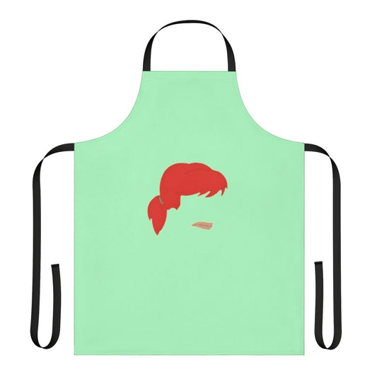 Big Mouth Netflix inspired apron with colorful characters