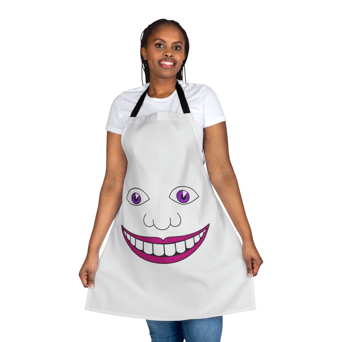 Funny Big Mouth Inspired Apron with Mouth Design