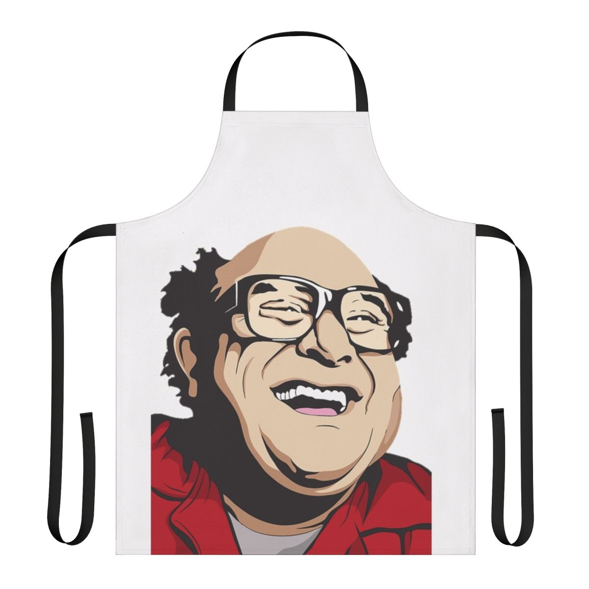 Humorous Danny Devito-inspired apron for the kitchen