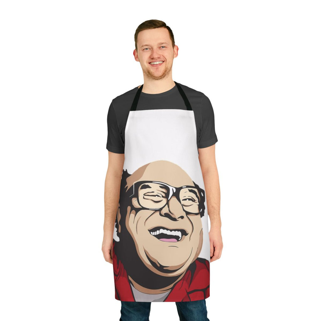 Humorous Danny Devito-inspired apron for the kitchen