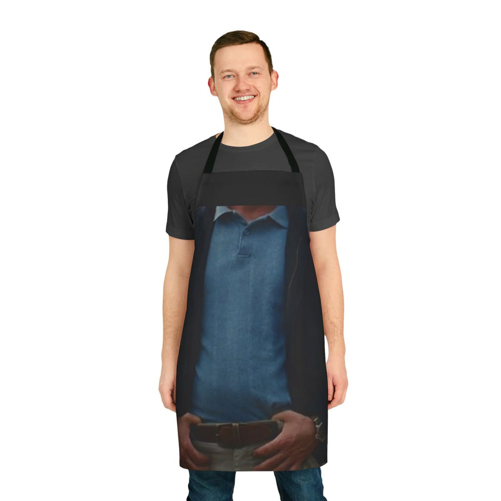 Funny apron with cia, big guy for you, bane, the dark knight rises, and 4chan meme references