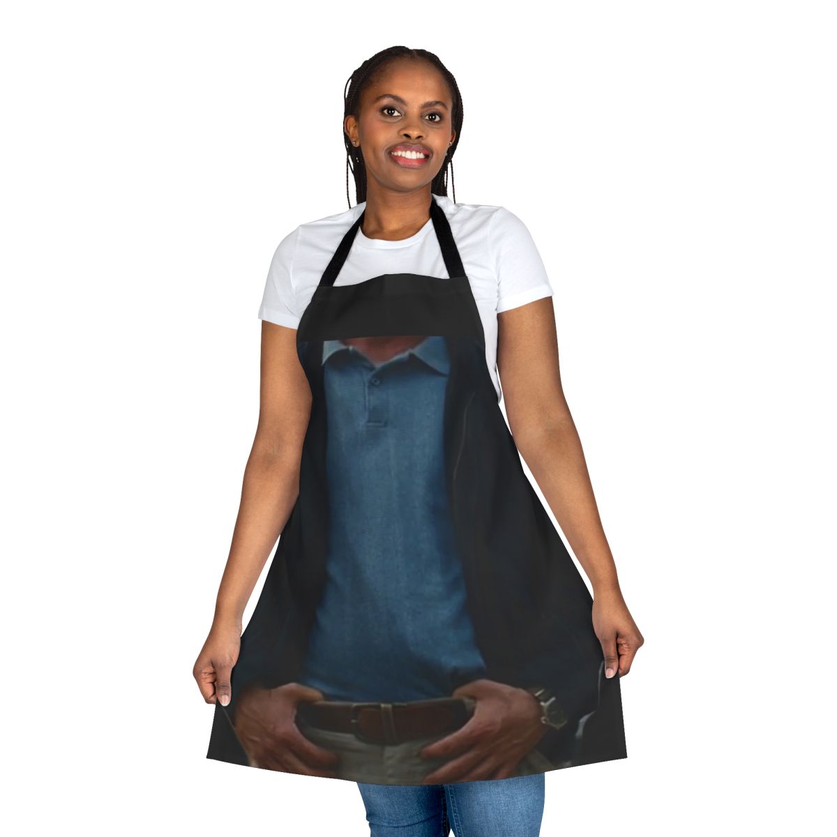 Funny apron with cia, big guy for you, bane, the dark knight rises, and 4chan meme references
