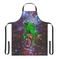 Apron featuring the popular "Dat Boi" internet meme with a space-themed design