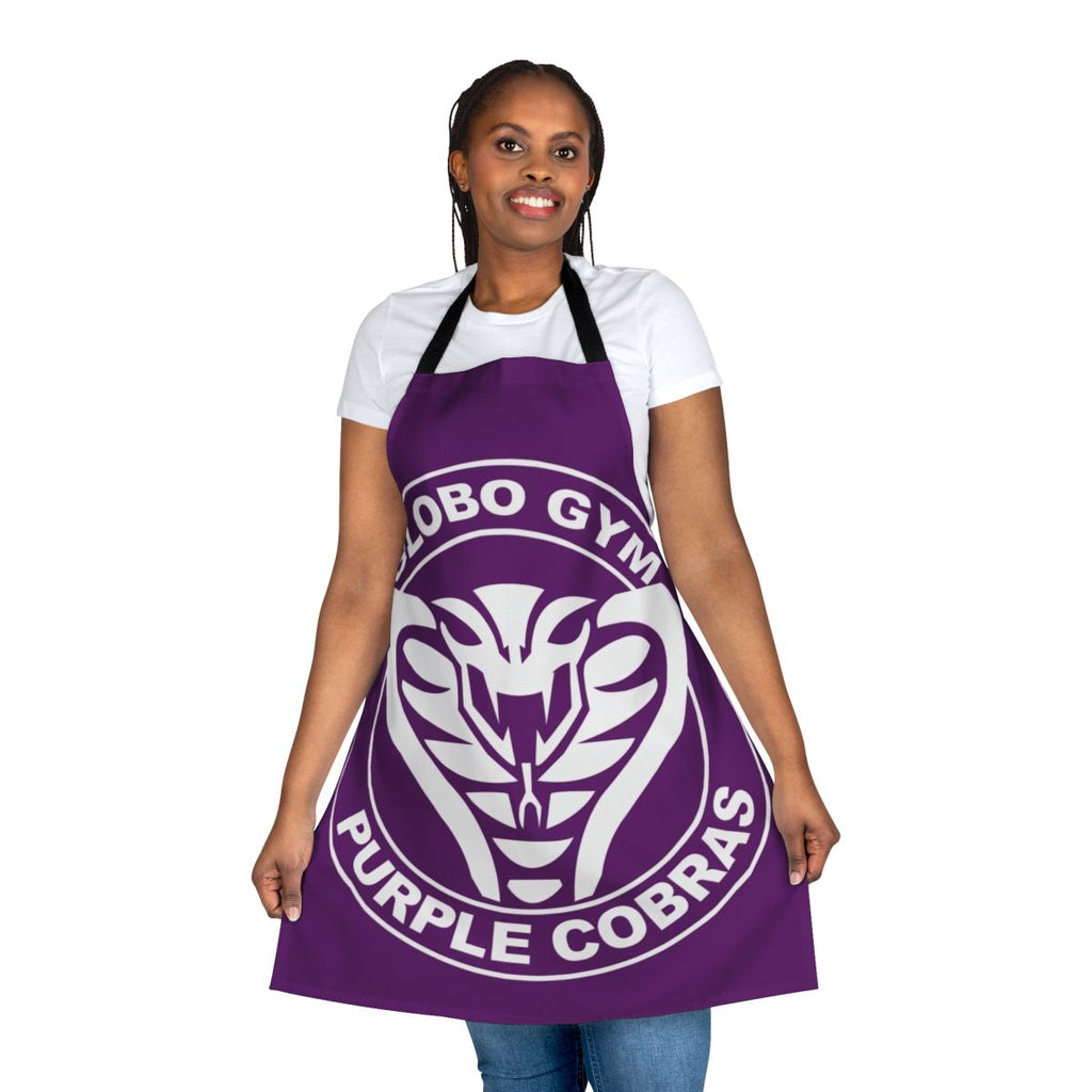 Purple Cobras Dodgeball Comedy Sports Movie Inspired Apron