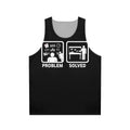 Funny Fish Keeping Unisex Tank Top