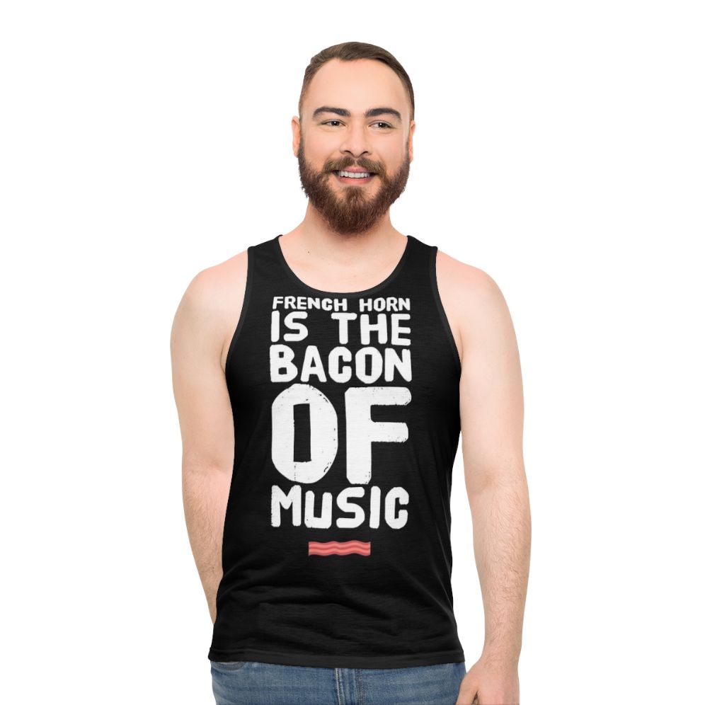 Funny French Horn Lover Unisex Tank Top