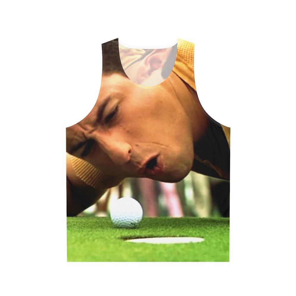 Funny golf unisex tank top