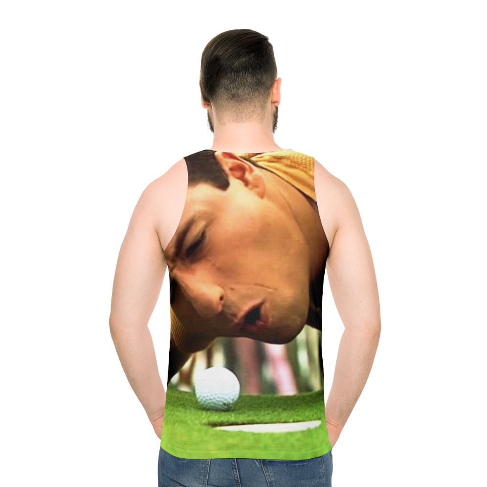 Funny golf unisex tank top
