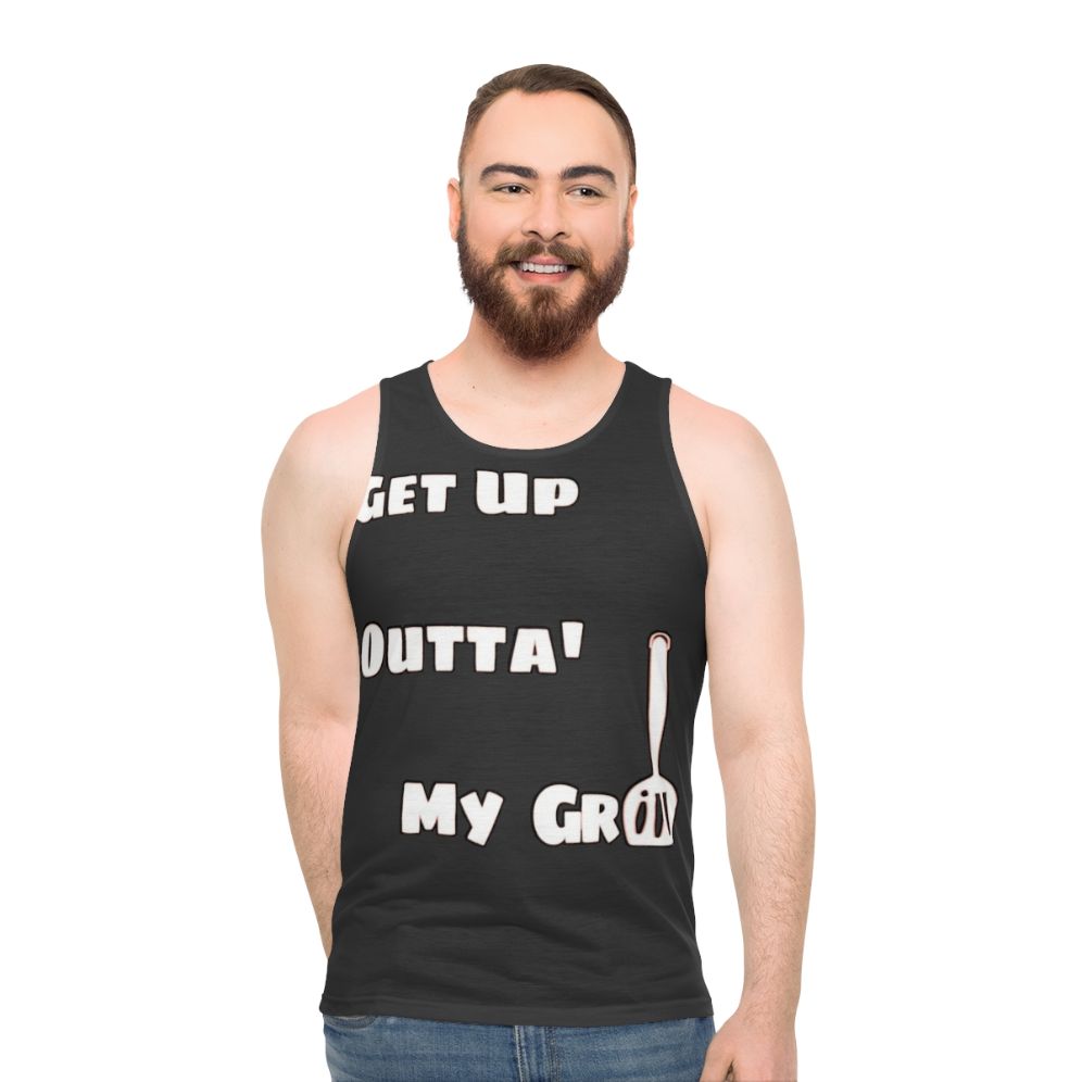 Funny Grill Chef Unisex Tank Top