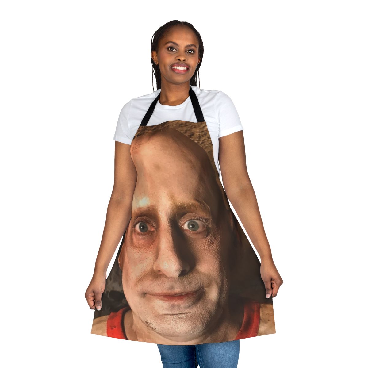 Impractical Jokers inspired apron with Joe Gatto's image
