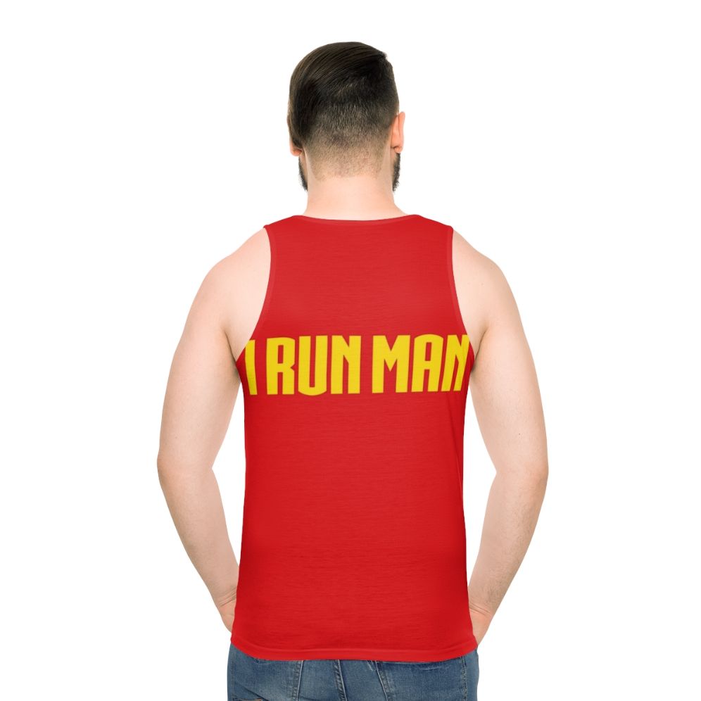 Funny Ironman Superhero Running Tank Top