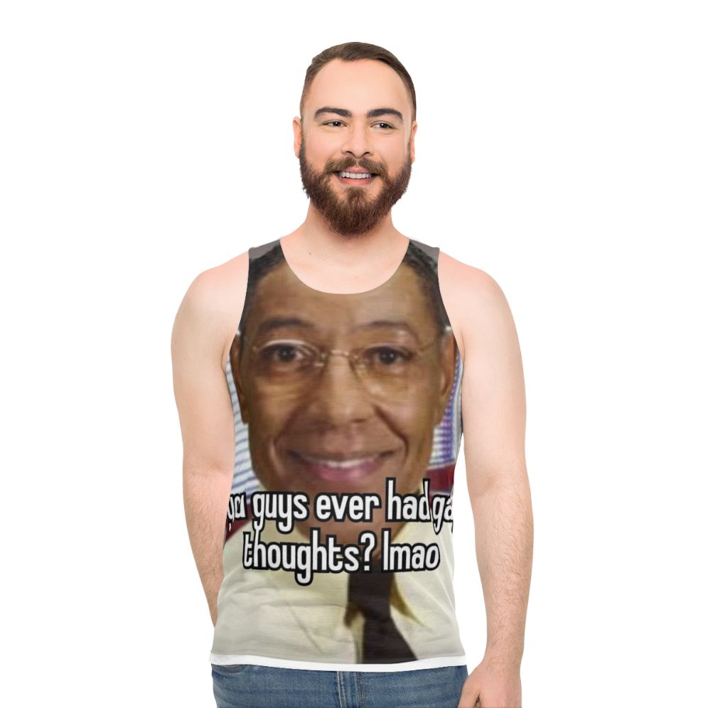 Funny LGBTQ+ pride tank top