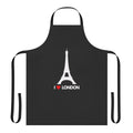 Apron with a playful London Eiffel Tower design and joke