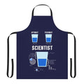 Optimist Pessimist Scientist Apron - Funny and Unique Scientific Humor Apparel