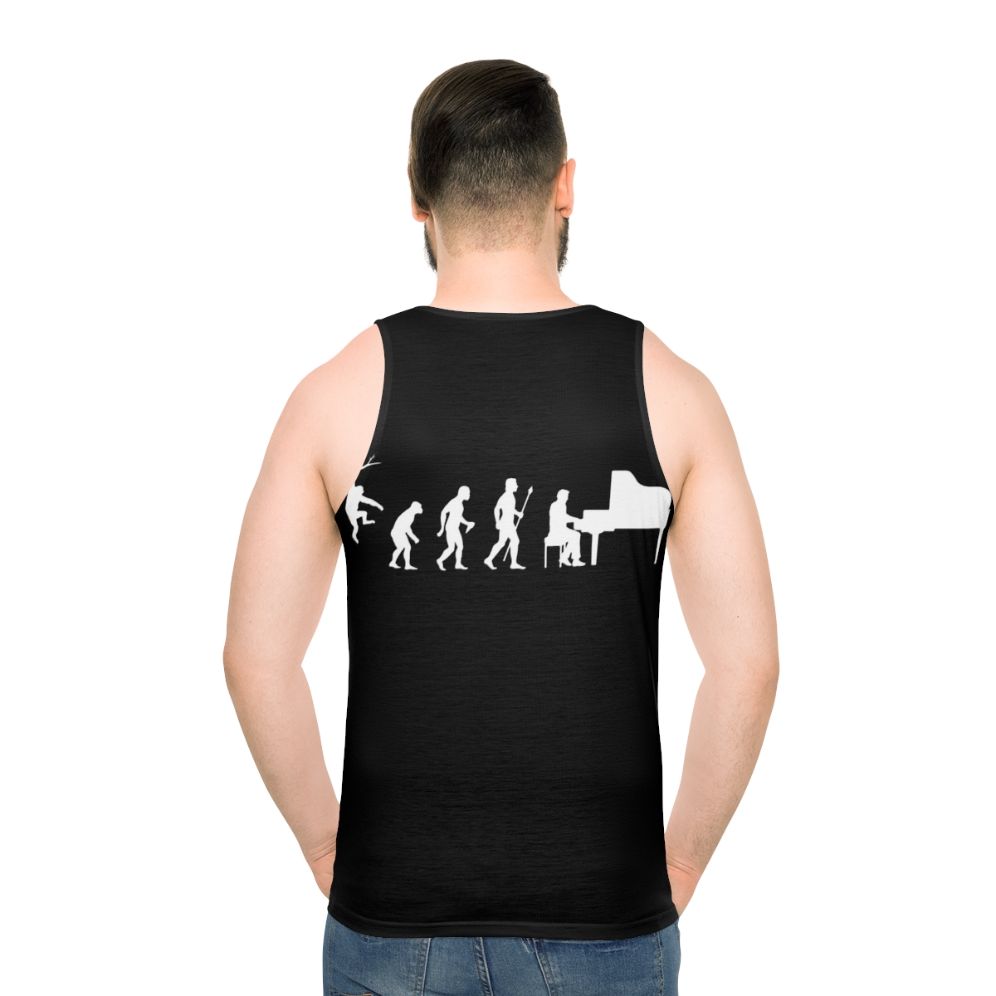 Funny Piano Evolution Unisex Tank Top