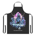 Funny apron featuring podcast hosts Wil Anderson, Charlie Clausen, and Dave Anthony