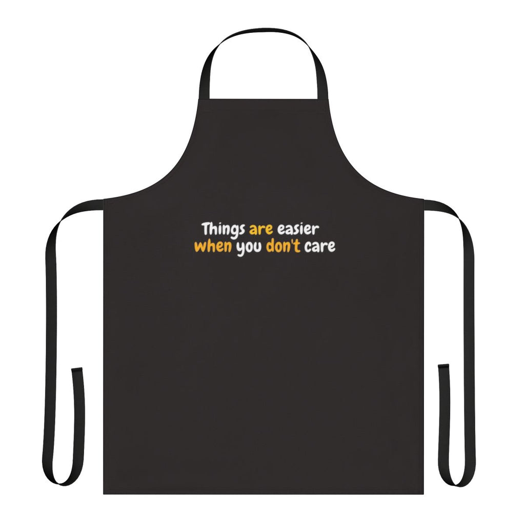 Funny sex education themed apron with clever quotes from the Netflix series