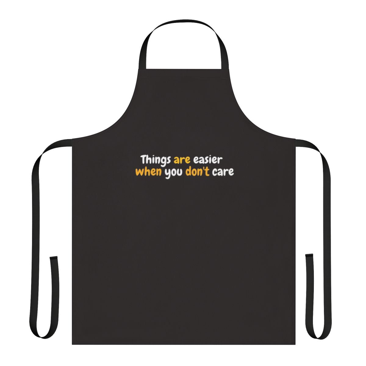 Funny sex education themed apron with clever quotes from the Netflix series