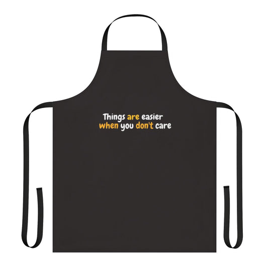 Funny sex education themed apron with clever quotes from the Netflix series