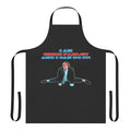 Illustration of Chris Farley as Matt Foley on a cooking apron