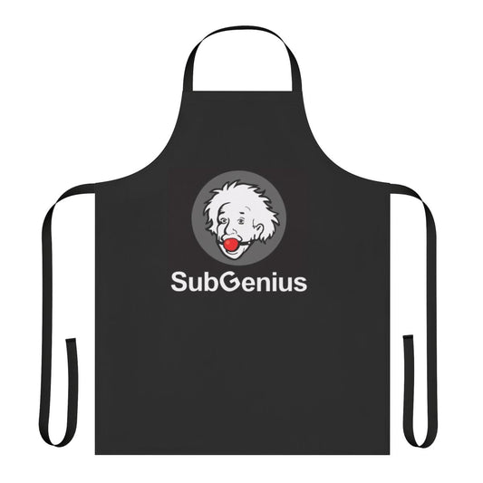 Subgenius 3 Apron featuring a humorous and unique design