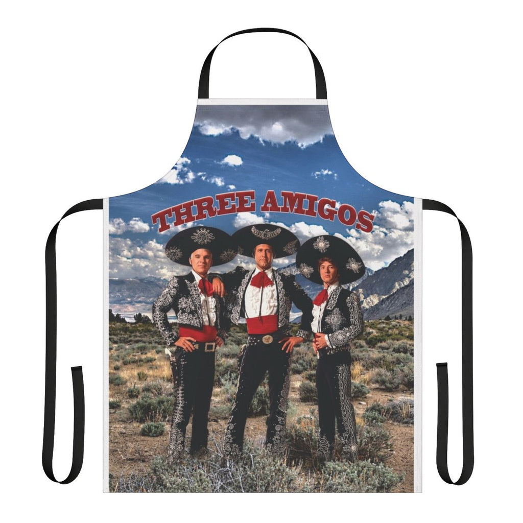 Three Amigos-inspired comedy movie-themed apron