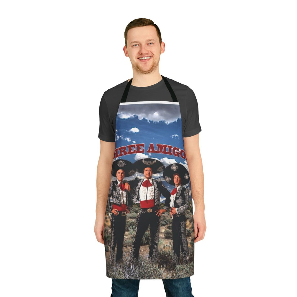 Three Amigos-inspired comedy movie-themed apron