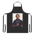 Humorous apron featuring a parody of comedian Tim Allen's mugshot