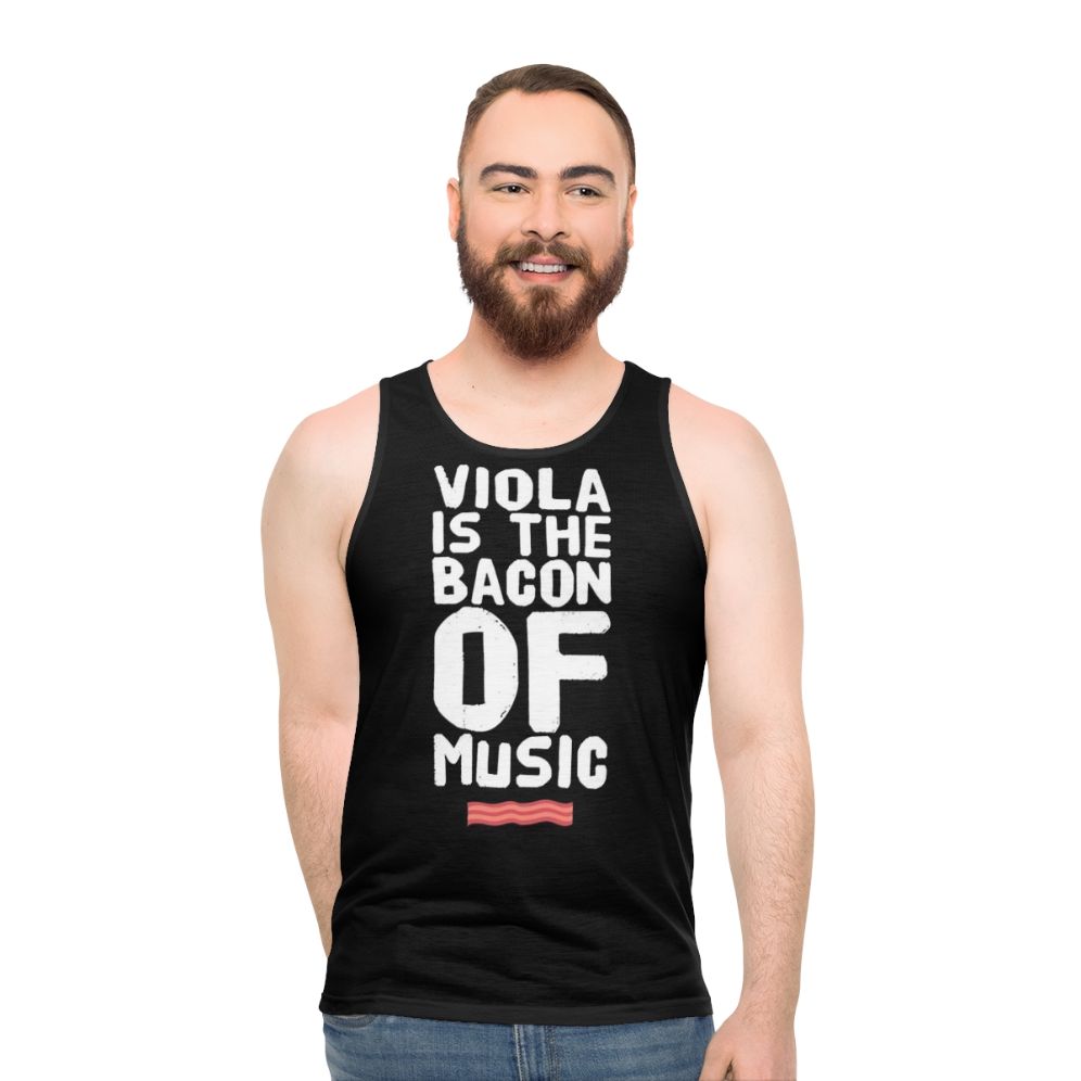 Funny Viola Player Unisex Tank Top