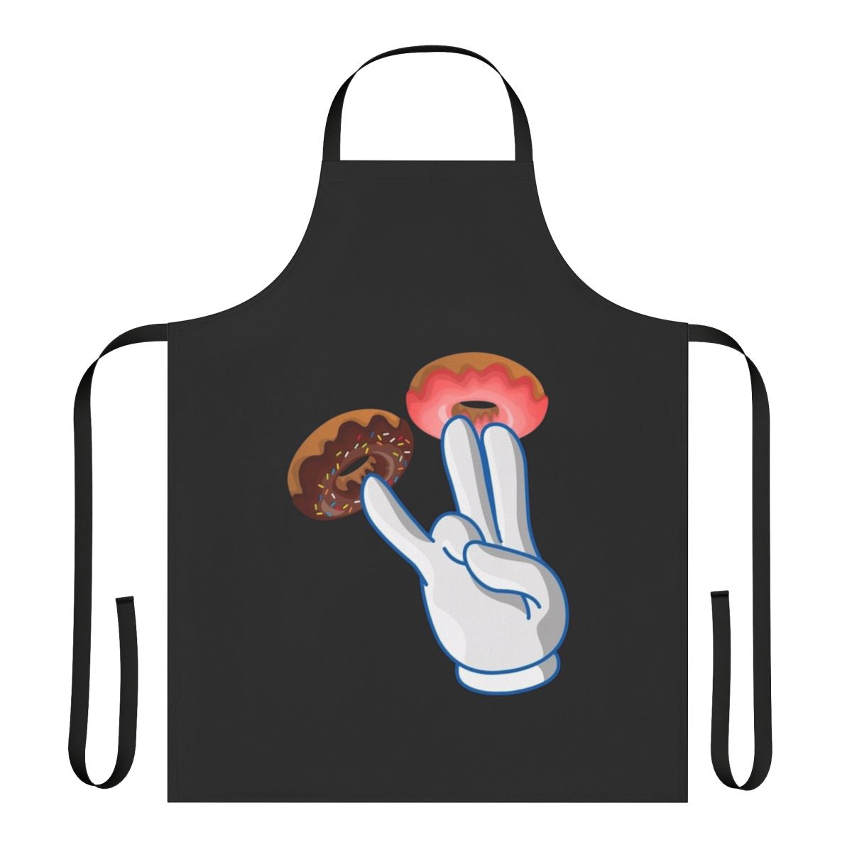 Funny vulgar humor apron with rude joke design