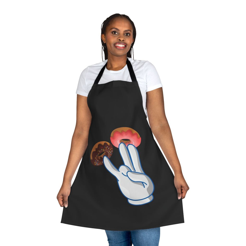 Funny vulgar humor apron with rude joke design