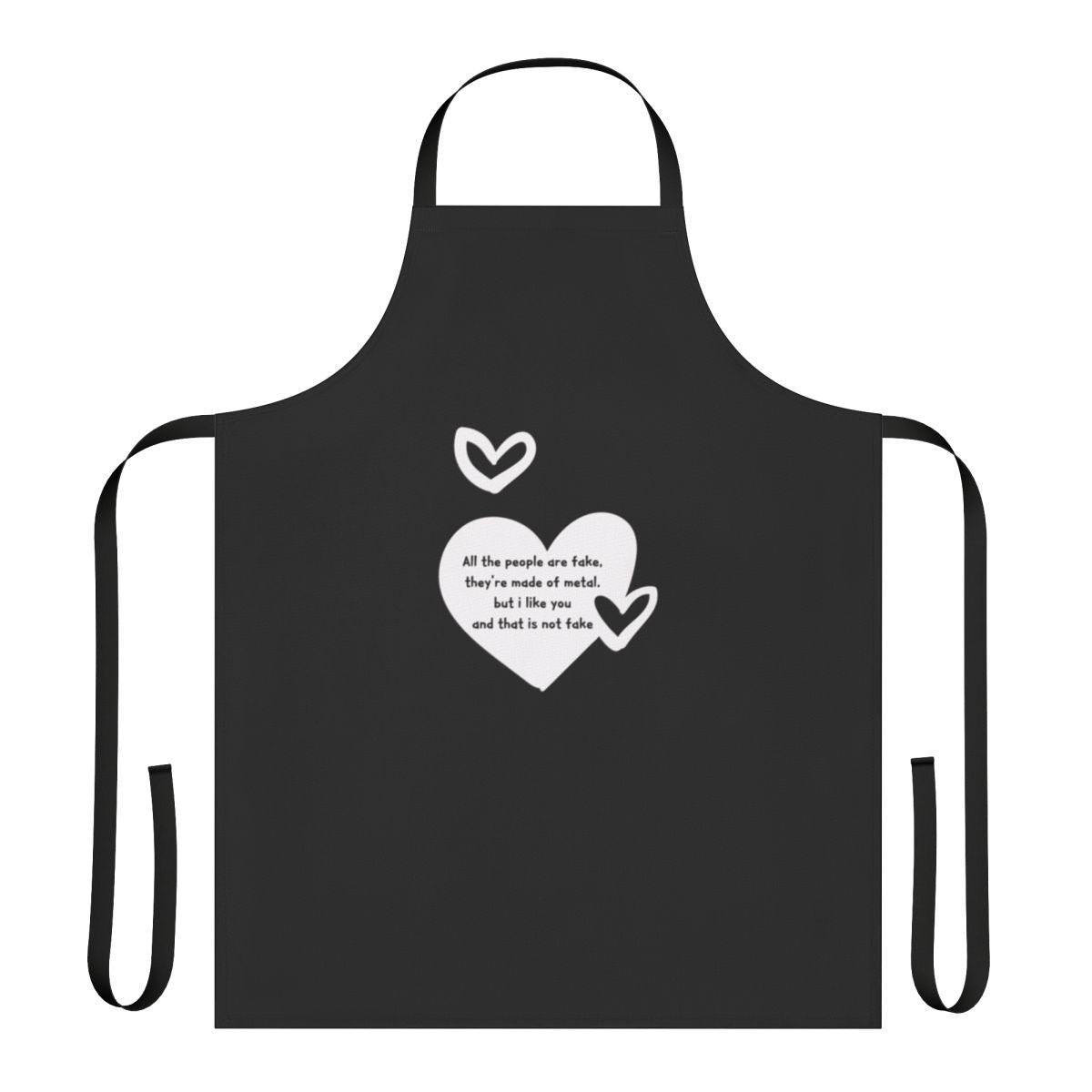 Young Royals inspired apron featuring quotes from the Netflix series