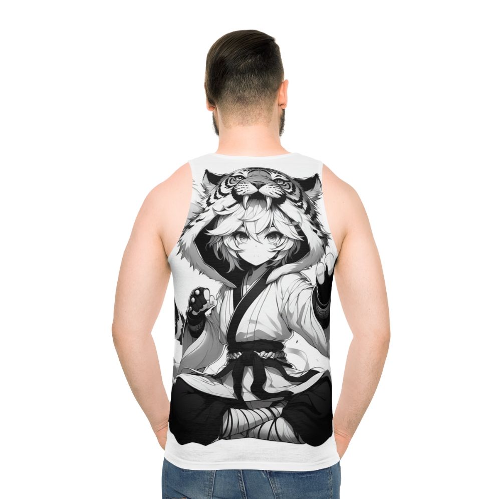Furry martial arts unisex tank top