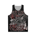 Furry Metal Abstract Punk Skunk Hotel Dog Cycle Unisex Tank Top