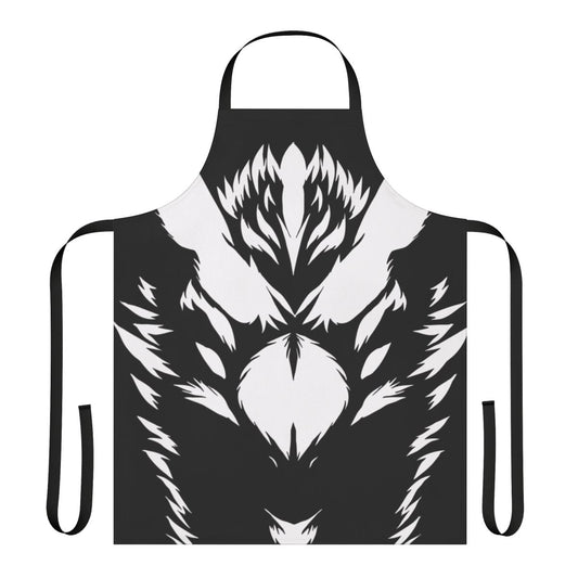 Furry sergal graphic design apron