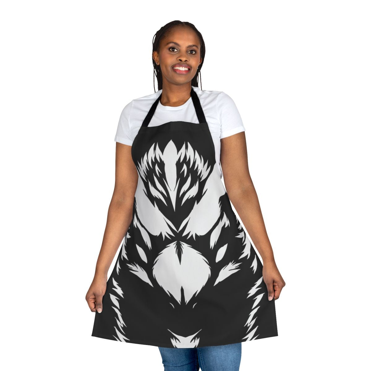 Furry sergal graphic design apron