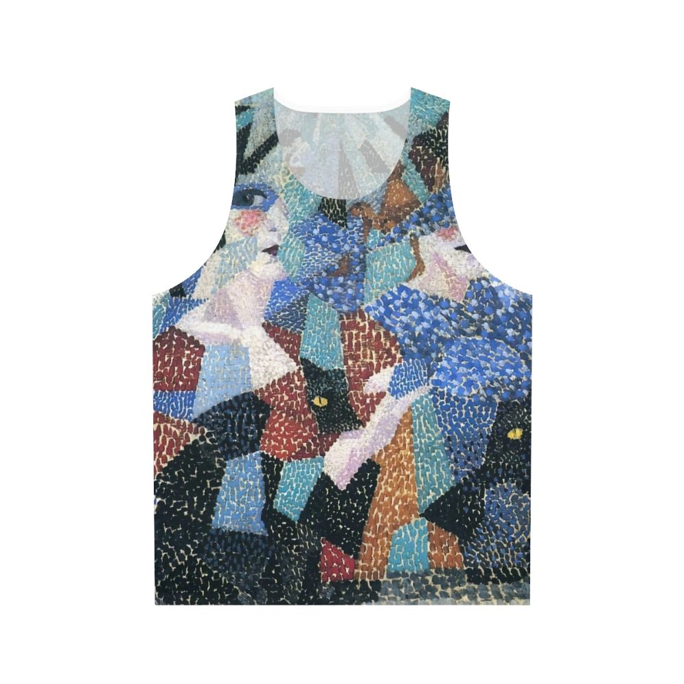 Futurist art inspired Gino Severini unisex tank top